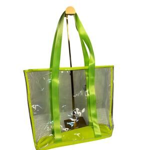 Clear Vinyl Stadium Tote